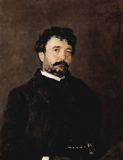 Valentin Serov Portrat des italienischen Sangers Angelo Masini Germany oil painting art